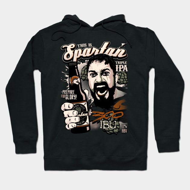 300 Triple IPA Hoodie by Moovie